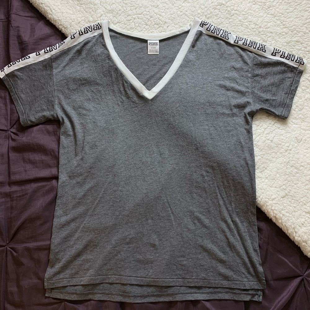 PINK V-Neck Top